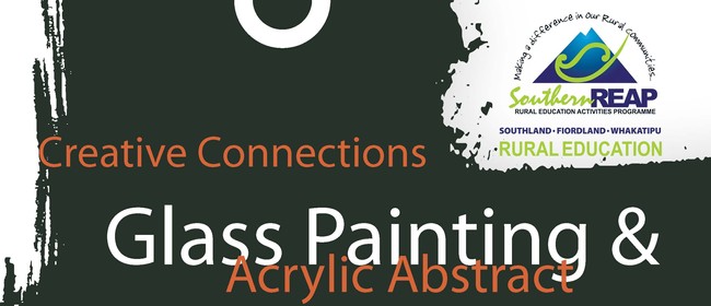 Creative Connection Glass Painting & Acrylic Abstract