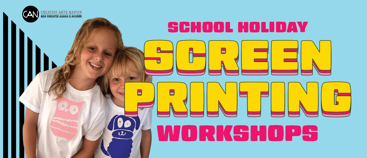 School Holiday Screen Printing Workshops
