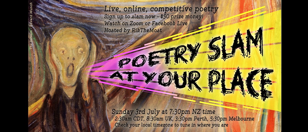 Poetry Slam at Your Place - Event #61