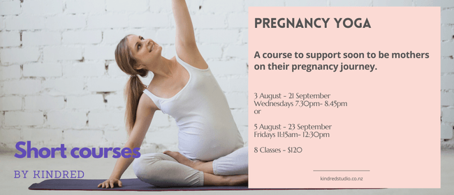 Pregnancy Yoga On Wednesdays Evenings