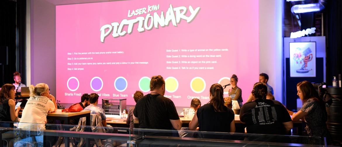 LYMO - Laser Kiwi Presents Pictionary