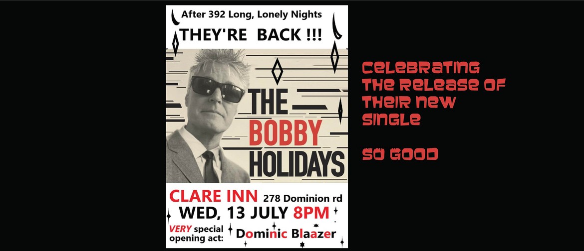 The Bobby Holidays Single Release Party