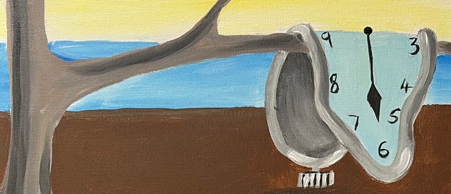 Paint and Wine Night - Dali's The Persistence of Memory