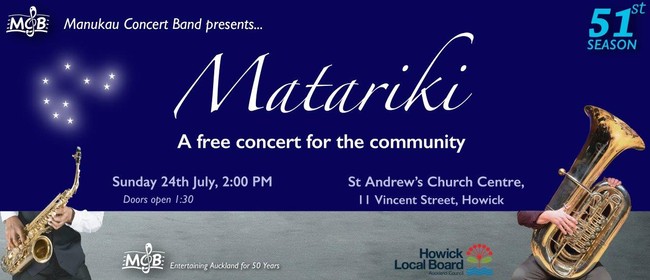 Matariki - A Free Concert For The Community