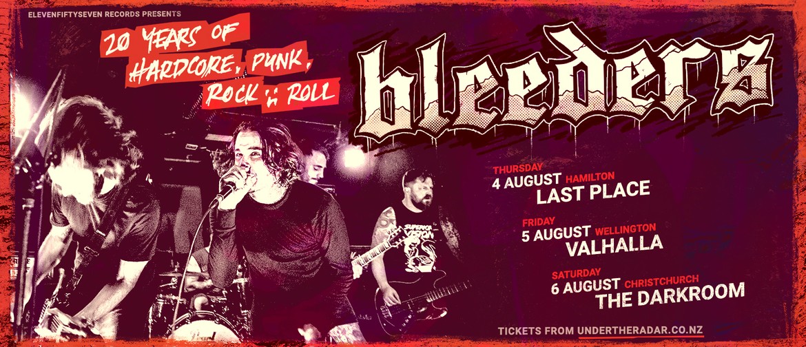 Bleeders 20 Years Of Hardcore, Punk, Rock N Roll