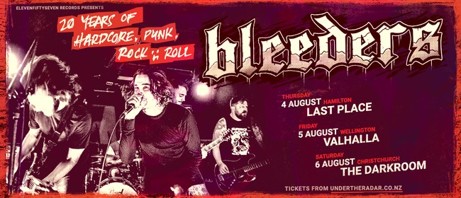 Bleeders 20 Years Of Hardcore, Punk, Rock N Roll