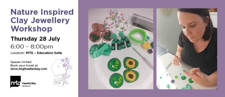 Nature Inspired Polymer Clay Jewellery Workshop