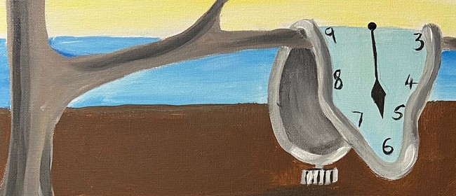 Paint & Wine Night - Dali's The Persistence of Memory