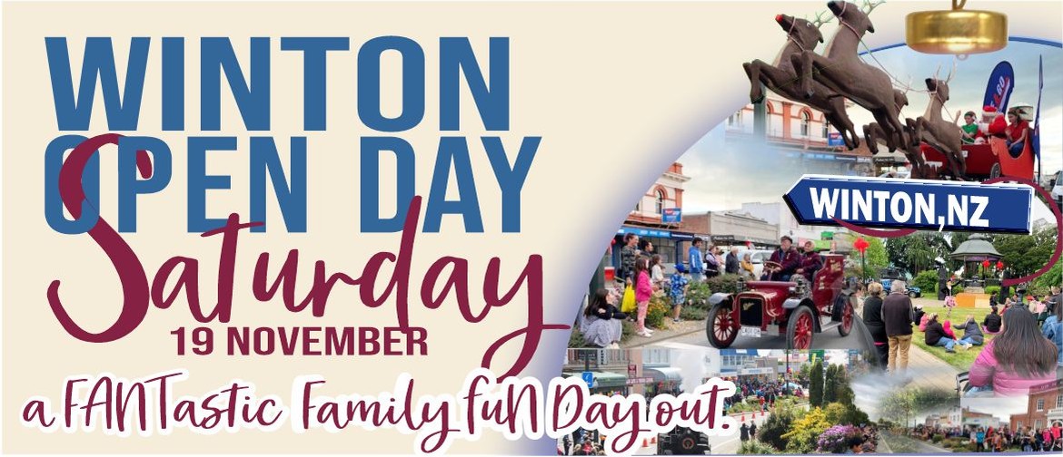 Winton Open Day & Country Marketeers Craft & Produce Market Southland