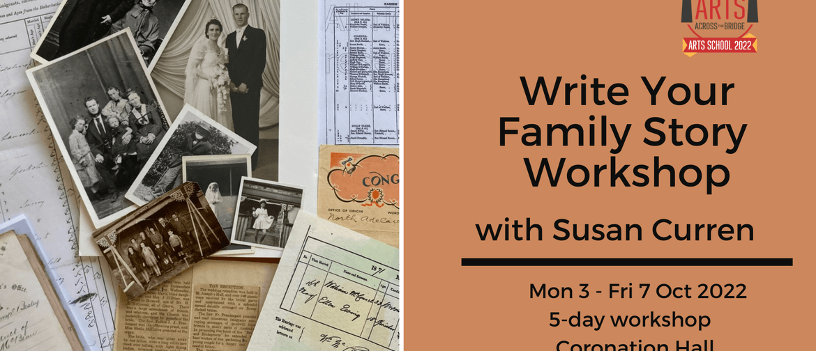 Write Your Family Story Workshop