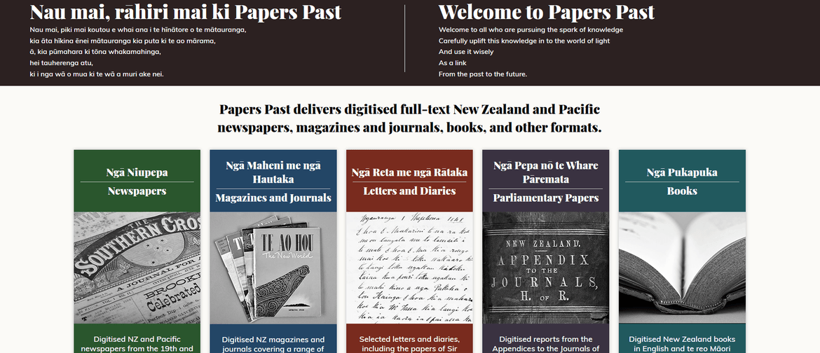 Papers Past turns 21: Panel discussion — Auckland