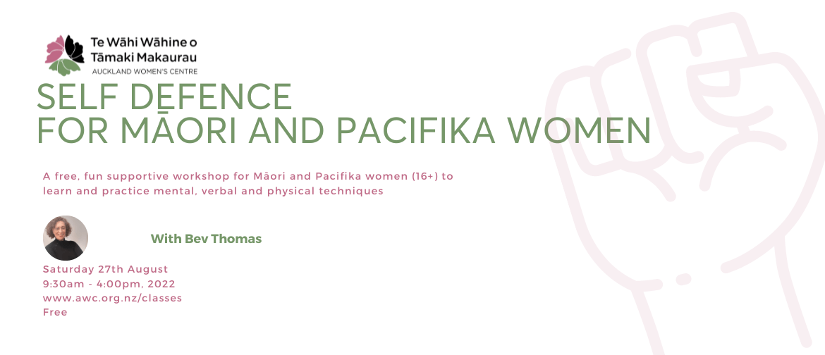 Self Defence  for Māori and Pacifika Women