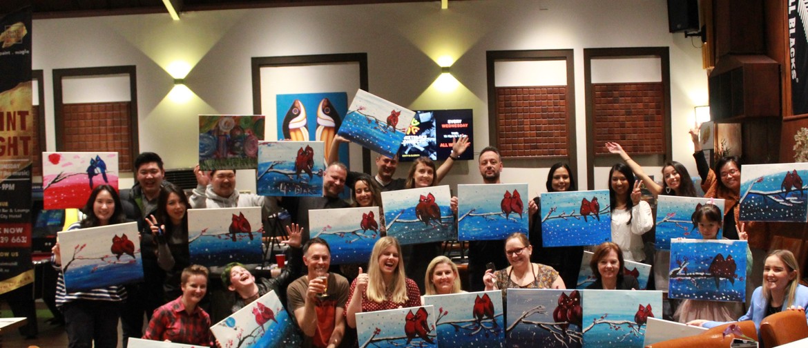 Paint & Chill Friday 6pm Auckland - Van Gogh Starry Night!