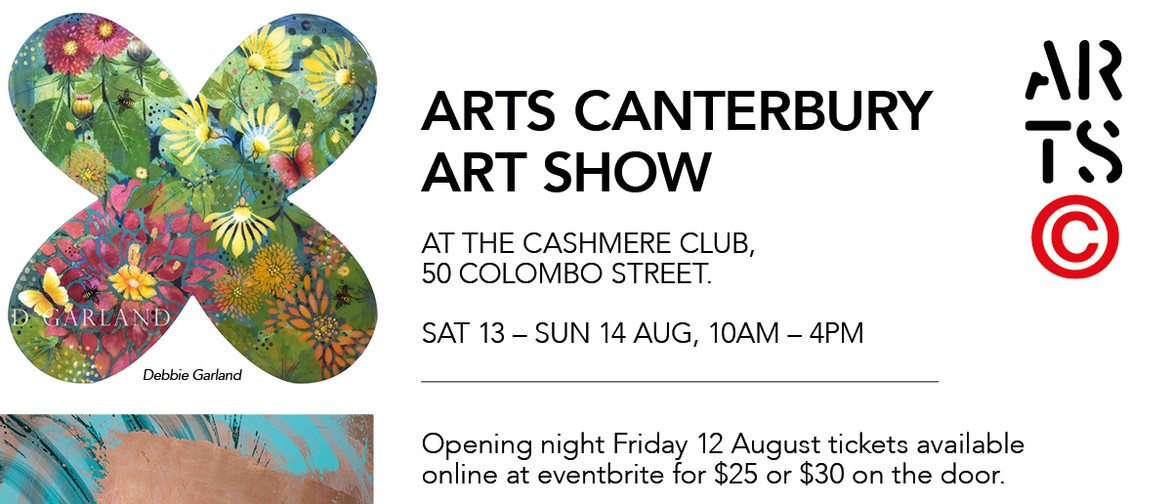 Opening night Arts Canterbury Art Show