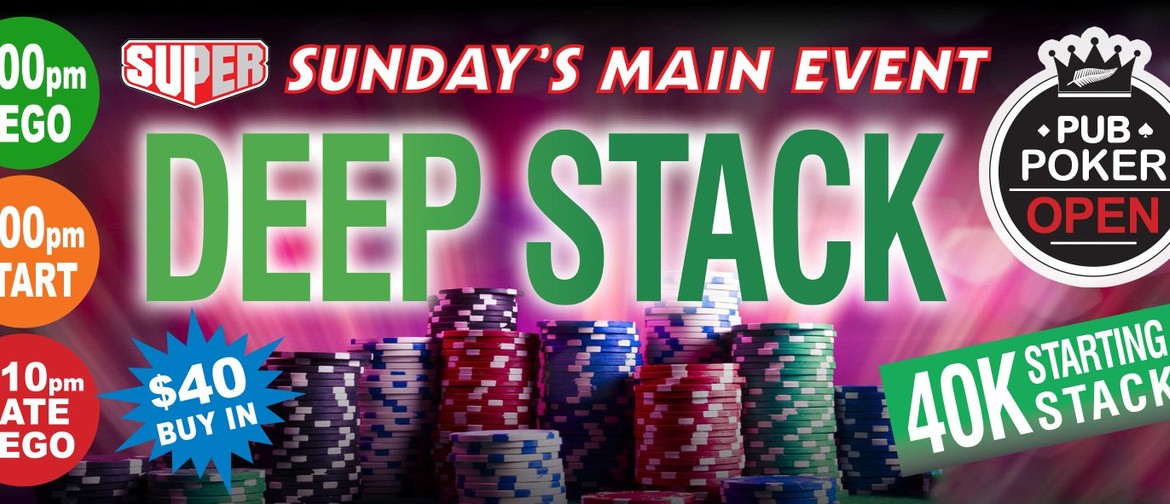 Super Sunday Poker – Texas Hold'em Tournament