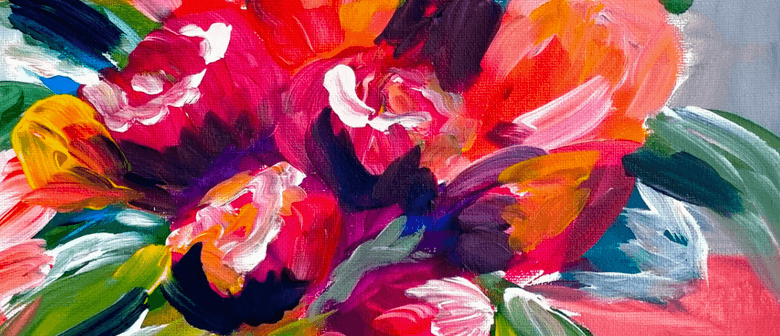 Paint & Wine Night - Abstract Flowers: CANCELLED