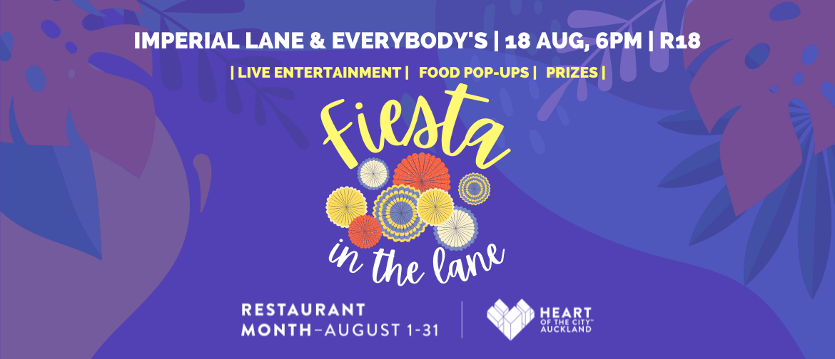 Restaurant Month 2022 - Fiesta in the Lane