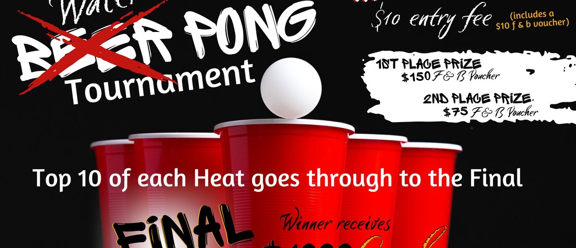 Water Pong Competition