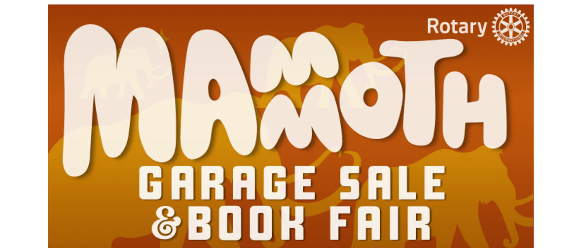 Mammoth Garage Sale & Book Fair