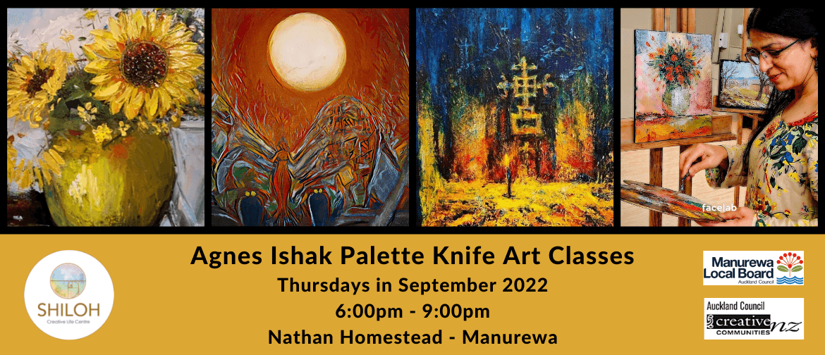 ART Collective Project with Palette Knife Artist Agnes Ishak