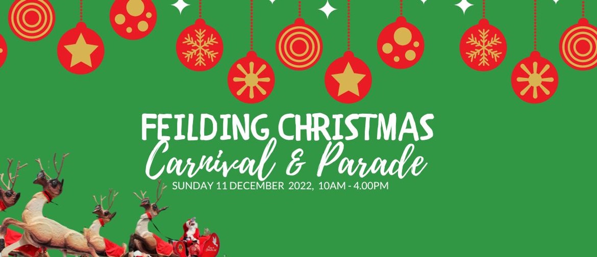 Feilding Christmas Carnival & Manchester Lions Xmas Parade