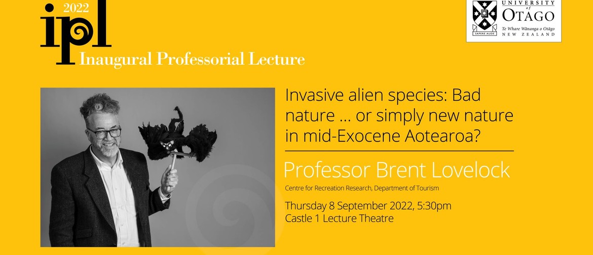 Inaugural Professorial Lecture – Professor Brent Lovelock