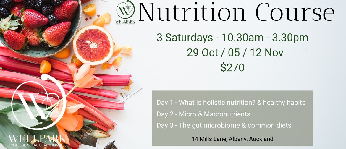 3 Day Nutrition Course