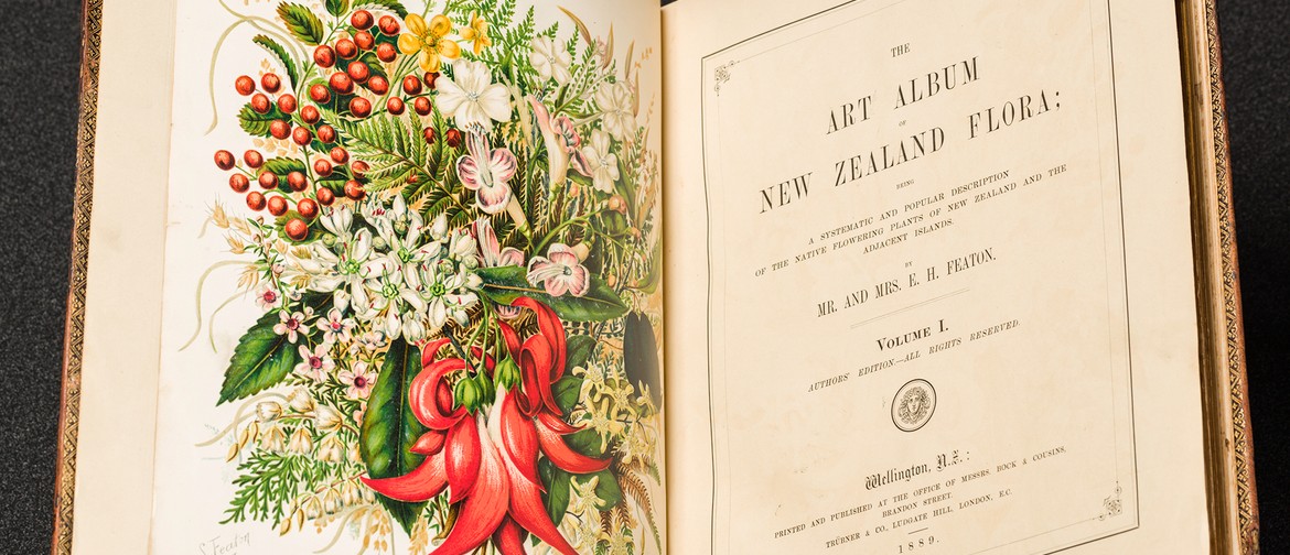 COLOURS DELUXE: The Art Album of New Zealand Flora by Sarah