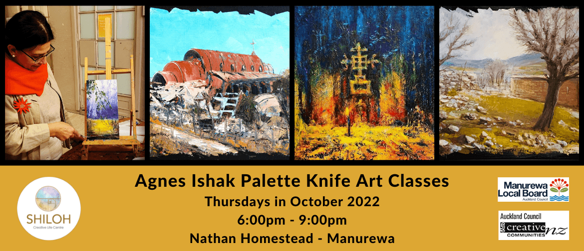 ART Collective Project with Palette Knife Artist Agnes Ishak