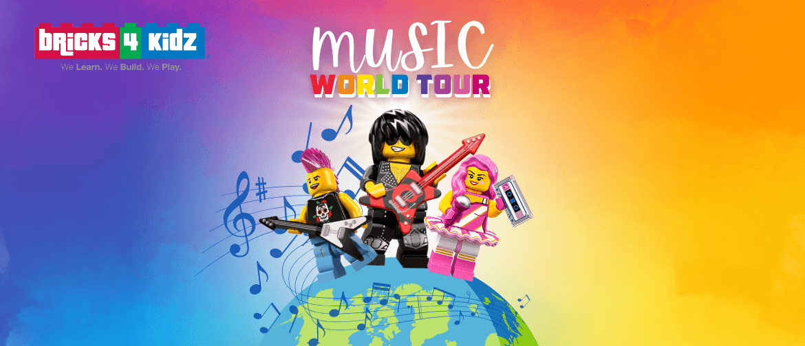 Bricks 4 Kidz Holiday Programmes - Music World Tour