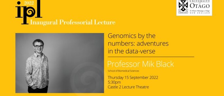 Inaugural Professorial Lecture – Professor Mik Black