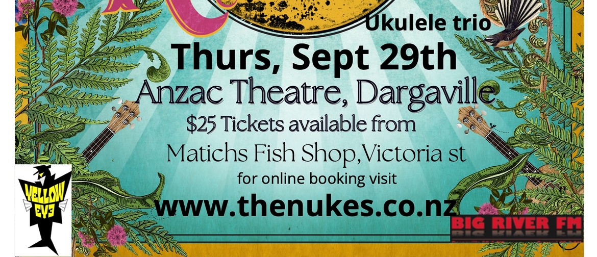 The Nukes  Ukulele Trio  Homespun new Album Release show