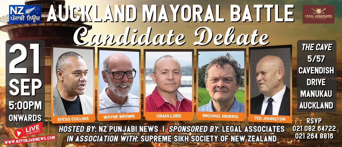 Auckland Mayoral Candidate Debate