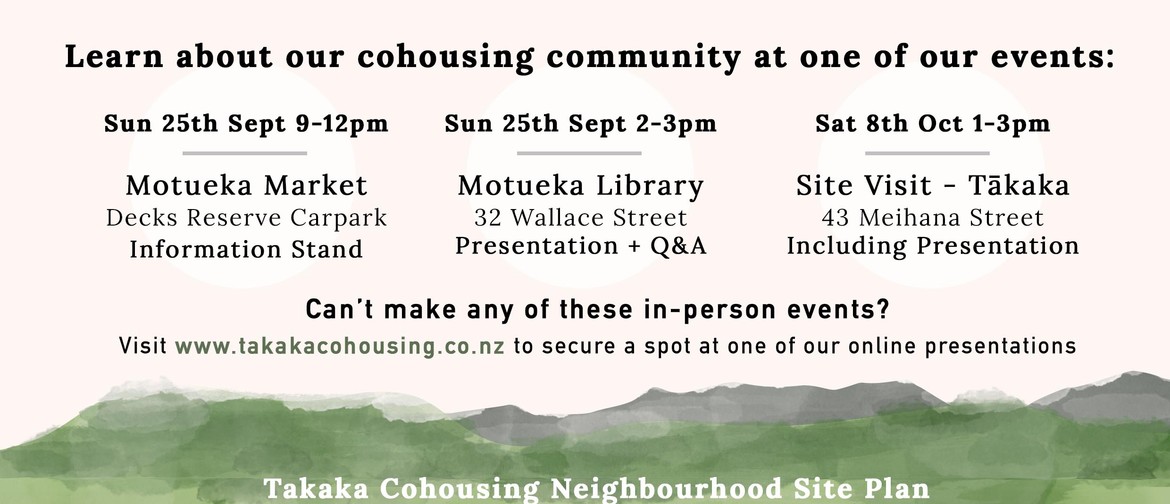 Tour of Tākaka Cohousing Neighbourhood Site & Presentation