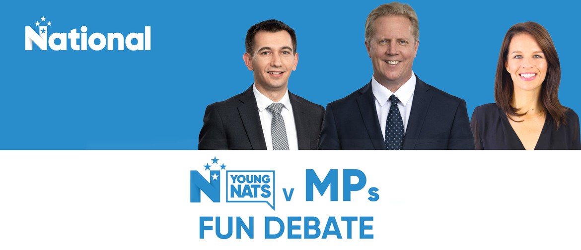 MP's vs Young Nats Fun Debate: CANCELLED