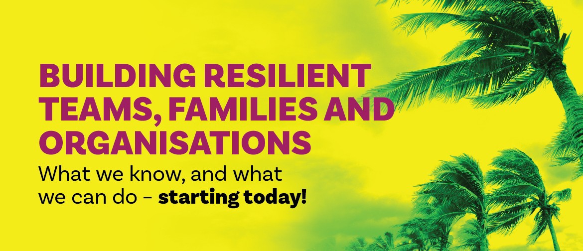 Building Resilient Teams, Families and Organisations Building Resilient Teams, Families and Organisations