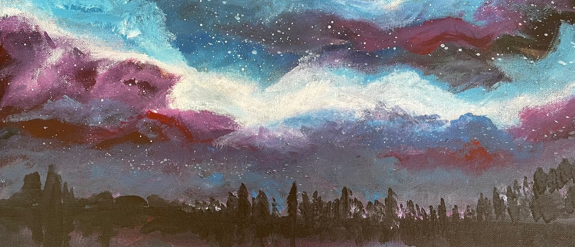 Paint and Wine Night - Lost in Space Paint and Wine Night - Lost in Space