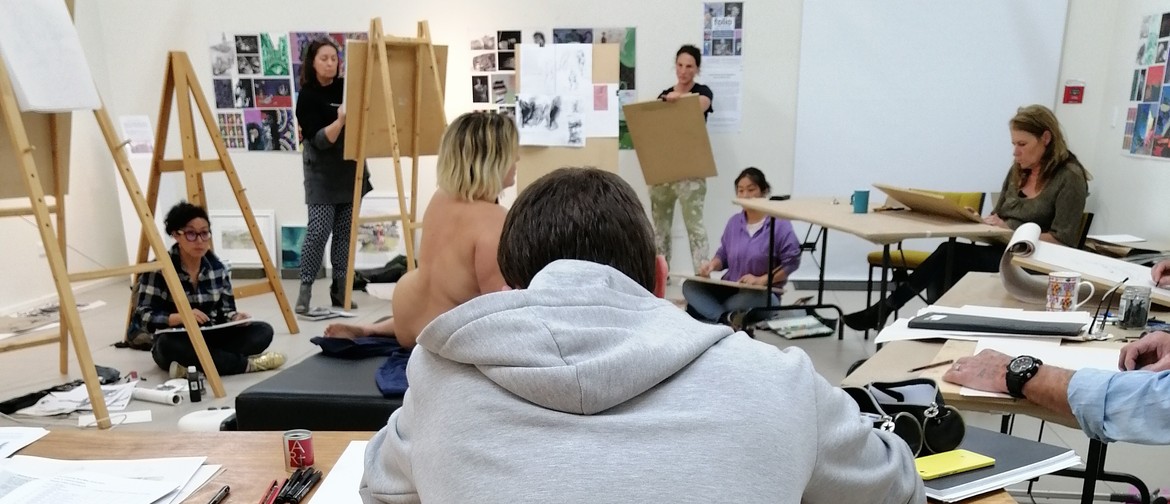 Self-directed Life Drawing at Oxford Gallery