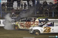 Image for event: Demolition Derby at Waikaraka Speedway
