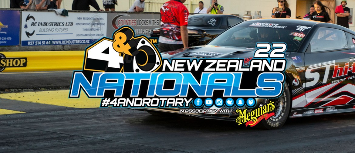2022 4 & Rotary Nationals - Twilight Drag Day + Burnouts