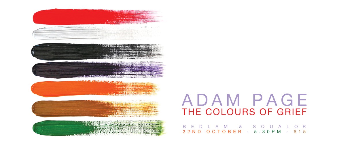 Adam Page |  The Colours of Grief