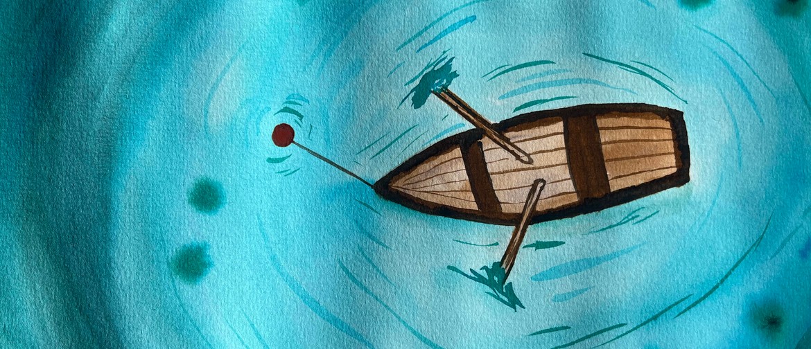 Watercolour and Wine Night - Row Row Row Your Boat Watercolour and Wine Night - Row Row Row Your Boat