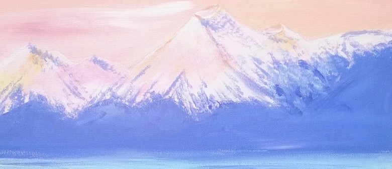 Paint and Wine Afternoon - Mount Cook