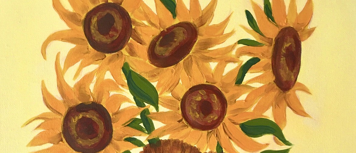 Paint and Wine Night - Sunflowers