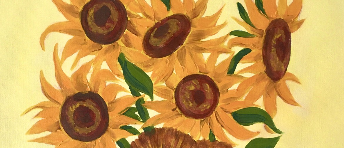 Paint and Wine Night - Sunflowers