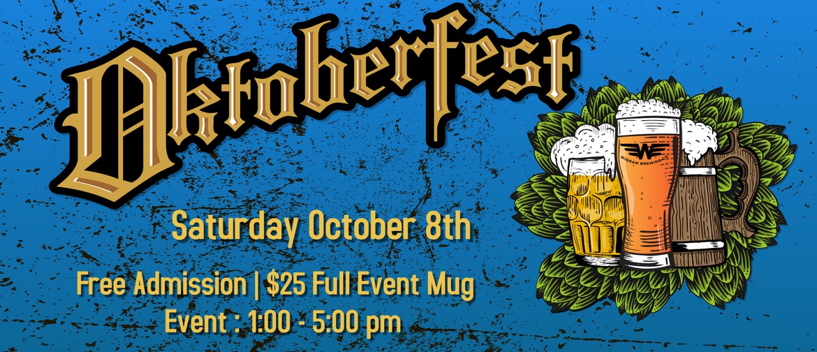 Wigram Brewing's Octoberfest Wigram Brewing's Octoberfest