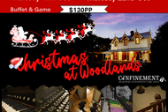 Image for event: Woodlands Murder Mystery Night + buffet dinner after game