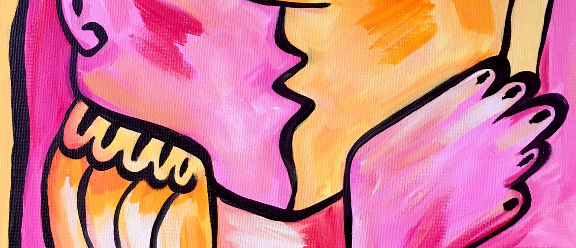 Paint and Wine Night - Picasso Kiss Paint and Wine Night - Picasso Kiss
