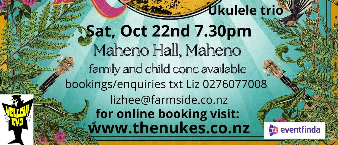 The Nukes Ukulele Trio - New Album Release Show