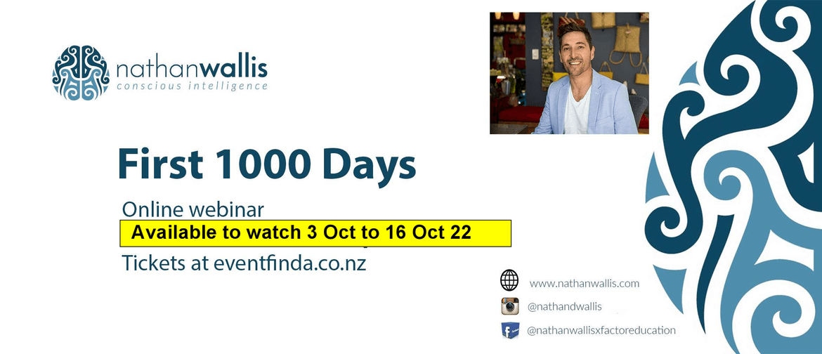 First 1000 Days - Webinar First 1000 Days - Webinar